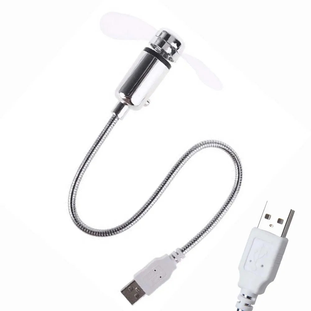 Flexible USB Cooling Fan – Portable Energy-Saving Laptop Gadget