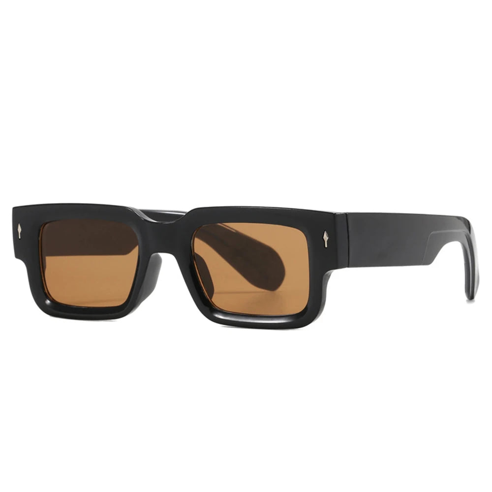 LNFCXI Retro Men Square Sunglasses