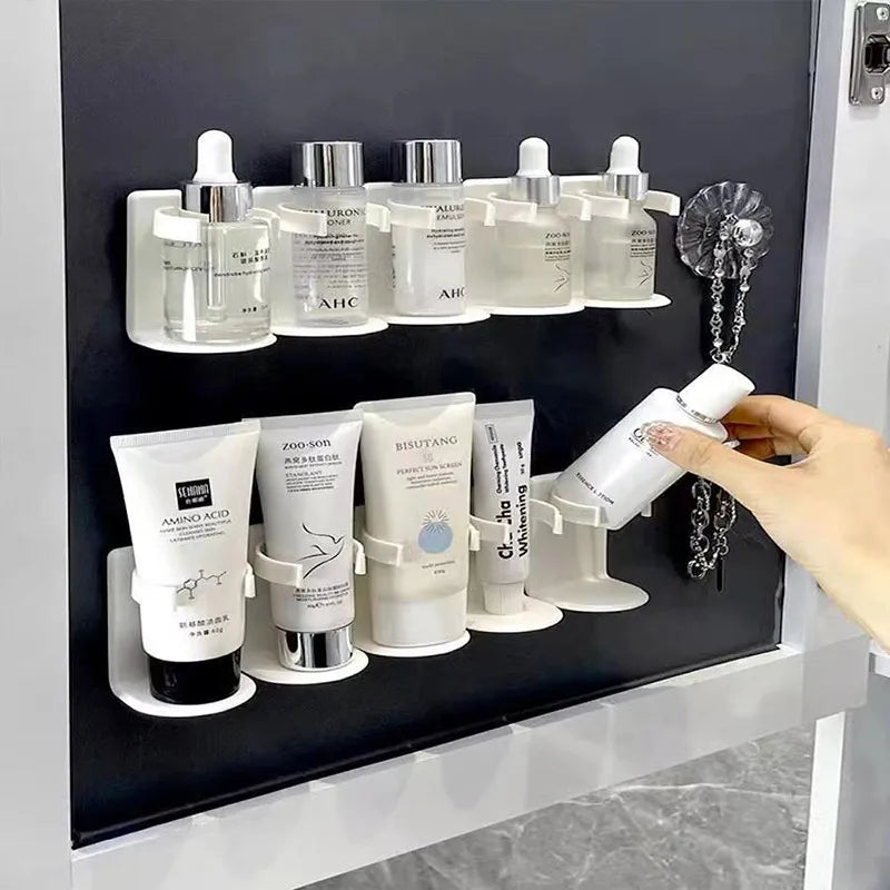 Houseeker 5-Row Wall-Mounted Storage Rack – Organizer Shelf