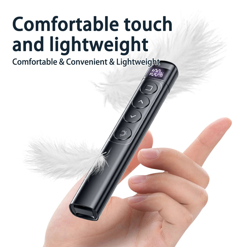 Rechargeable Presentation Remote with Laser Pointer